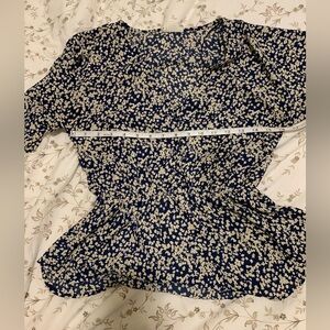 Minor Flaw Sienna Sky Peplum Top
